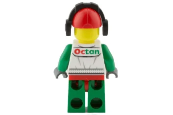 LEGO Race Car Mechanic with Headphones