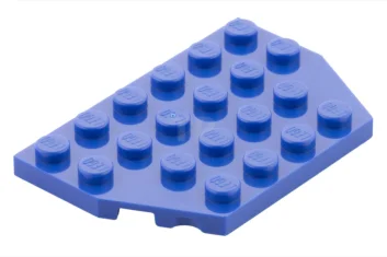 LEGO Piastra 4 x 6 Cuneo - Taglio degli angoli