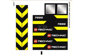 LEGO Sticker for Set 8069