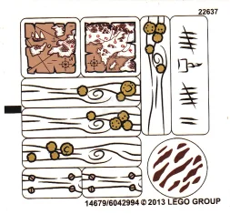 LEGO Sticker for Set 79008