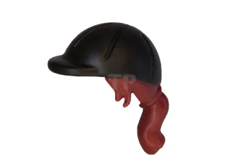 LEGO Minifig, Headgear Hair Friends Long with Ponytail, Side Bangs and…