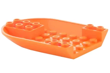 LEGO Fusoliera dell'aereo 6 x 8 Naso - Fondo