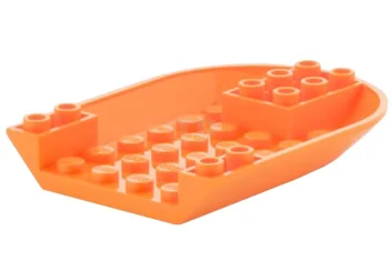 LEGO Fusoliera dell'aereo 6 x 8 Naso - Fondo