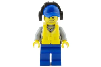 LEGO Coast Guard - Crew Member with Headphones