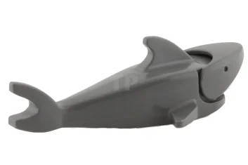 LEGO Shark with Rounded Nose (Complete Assembly)