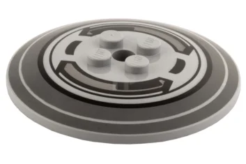 LEGO Satellite-parabole 6 x 6 inversé (Radar) avec motif SW AT-TE