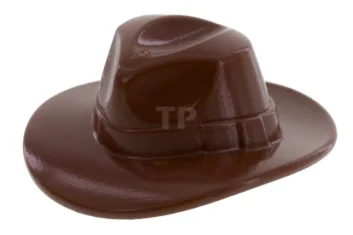 LEGO Minifig, Headgear Hat, Wide Brim Outback Style (Fedora)