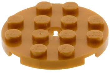 LEGO Plate, Round 4 x 4 with Hole