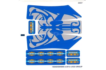 LEGO Sticker for Set 9499