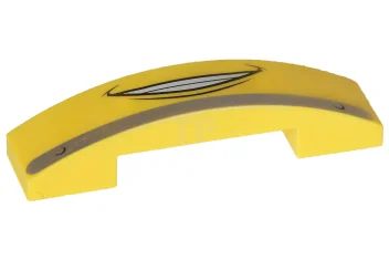 LEGO Slope Curved 4 x 1 - Double  with Bumper…