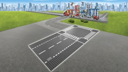 LEGO Straight & Crossroad Plates