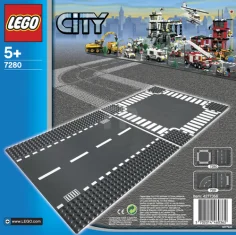 LEGO Straight & Crossroad Plates