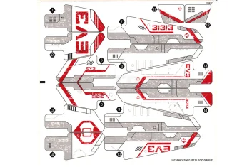 LEGO Sticker for Set 31313