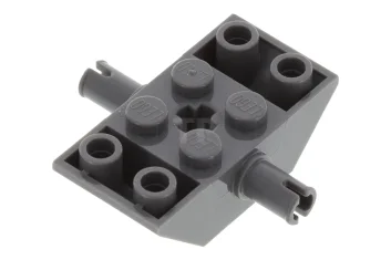 LEGO Slope, Inverted 45° 4 x 2 Double with Pins