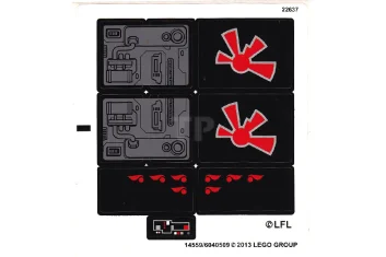 LEGO Sticker for Set 75018