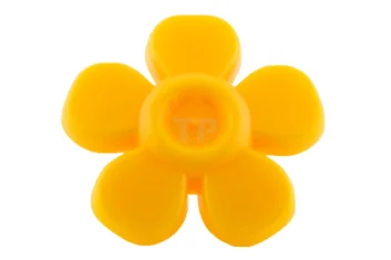 LEGO Hair Decoration, Flower with Smooth Petals and Pin