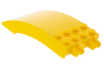 LEGO Windscreen 8 x 4 x 2 Curved with Locking Dual…