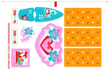 LEGO Sticker for Set 3184