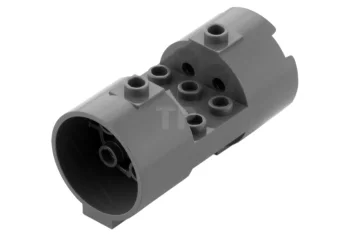 LEGO Cylinder 3 x 6 x 2 2/3 Horizontal
