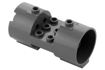 LEGO Cylinder 3 x 6 x 2 2/3 Horizontal