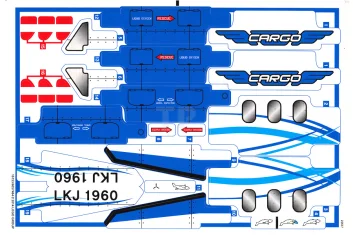 LEGO Sticker for Set 42025 - Sheet 1
