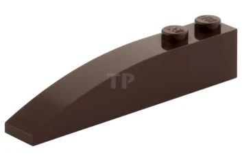 LEGO Dachstein Gebogen 6 x 1