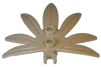 LEGO Plant Leaves 6 x 5 Swordleaf with Clip (thick open…