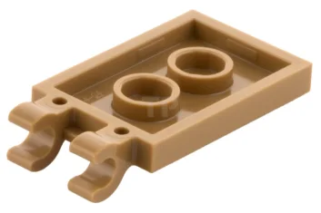 LEGO Fliese, modifiziert 2 x 3 mit 2 Clips (dicke offene…