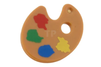 LEGO Minifig, Utensil Paint Palette