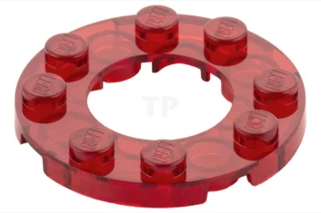 LEGO Plate 4 x 4 Round with Hole