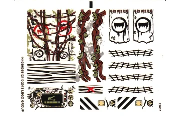 LEGO Autocollant pour l'ensemble 70014