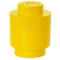 LEGO LEGO® Storage Brick, Round 1 x 1 Yellow