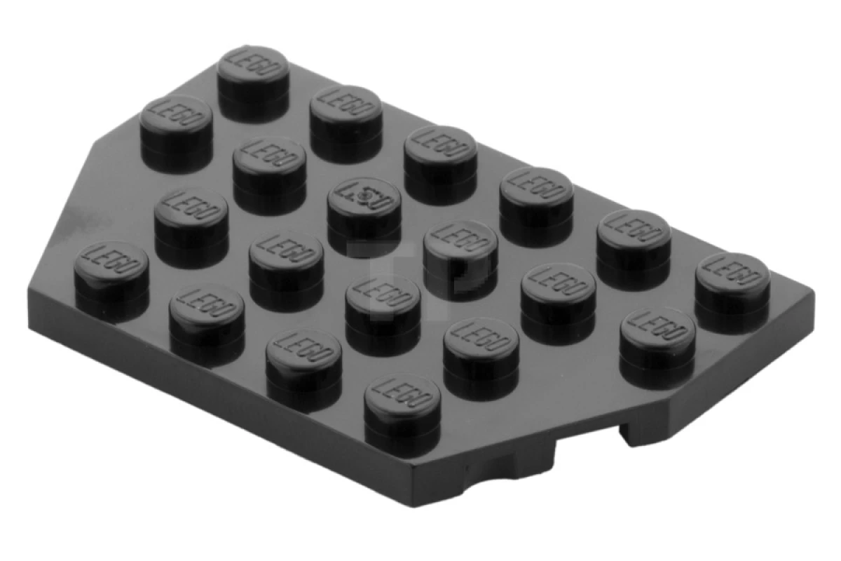 LEGO&reg; 4129572 - 32059 - Piastra 4 x 6 Cuneo - Taglio degli angoli