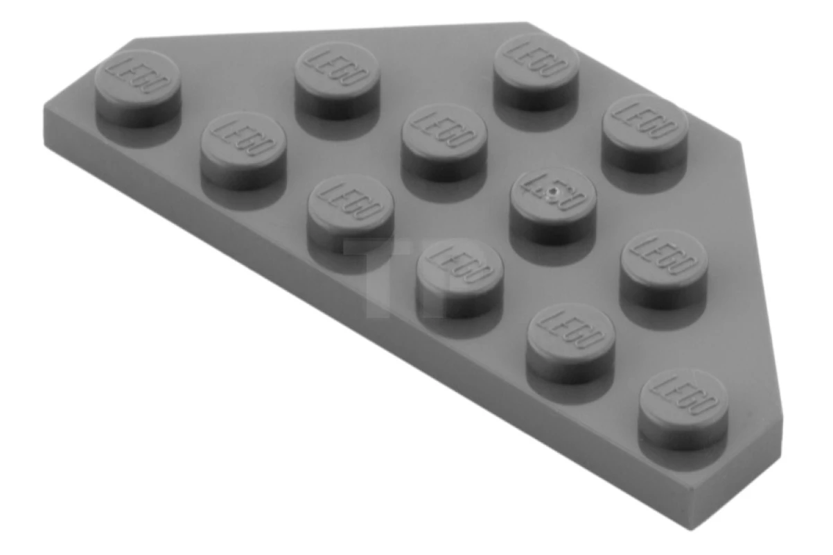 LEGO&reg; 2419 - 4210984 - Plate 3 x 6 Wedge