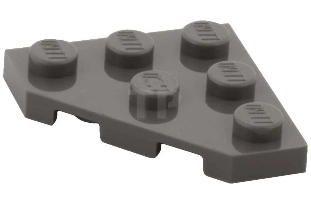 LEGO&reg; 4210897 - 2450 - Plate 3 x 3 Cut Corner