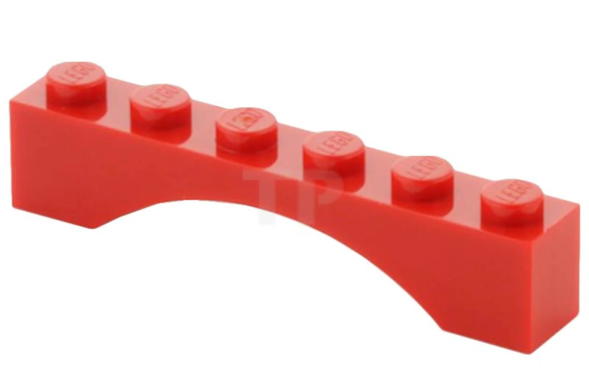 LEGO&reg; 4521570 - 3455 - Mattone 1 x 6 Arco