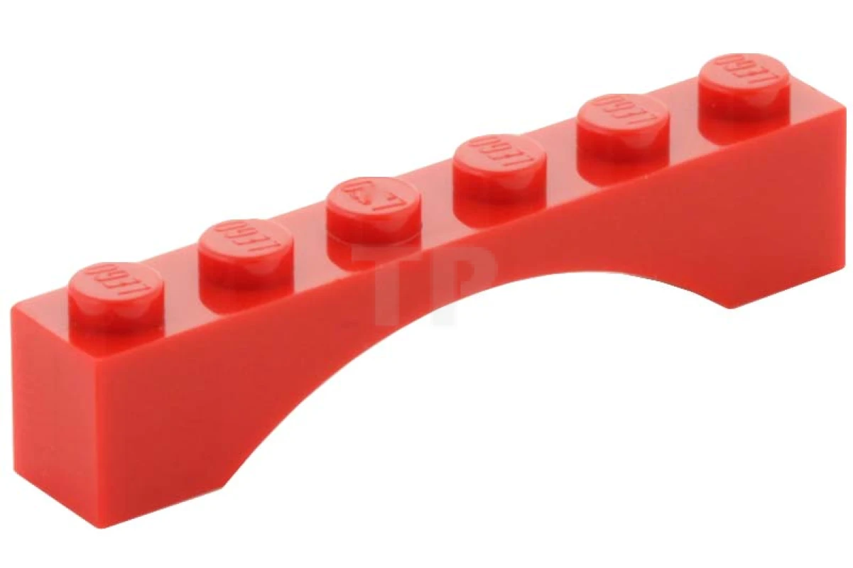 LEGO&reg; 4521570 - 3455 - Mattone 1 x 6 Arco