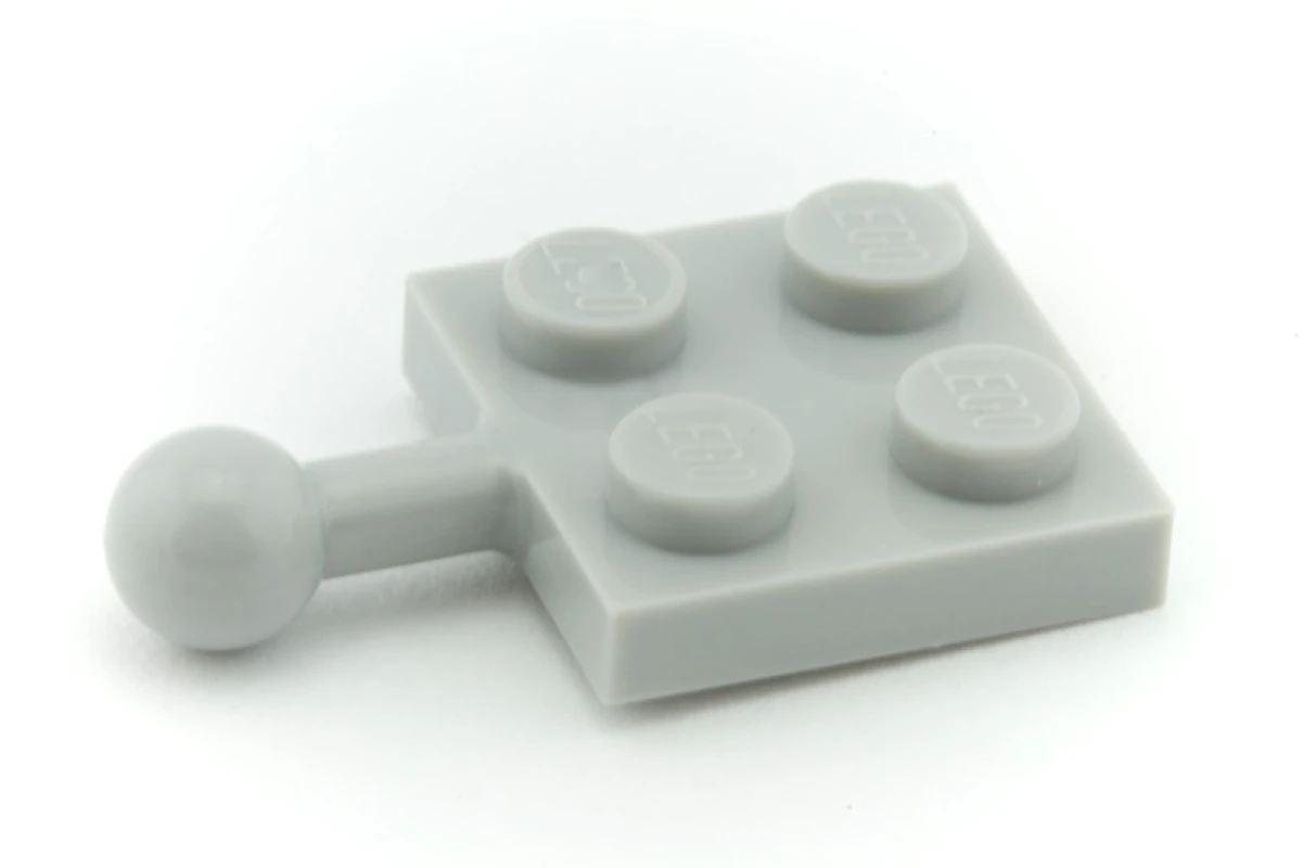 LEGO&reg; 4239654 - 3729 - Plaat 2 x 2 met trekhaakkogel