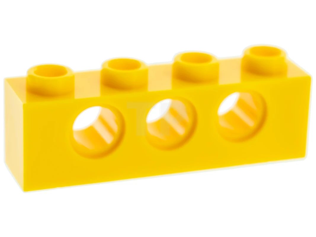 LEGO&reg; 370124 - 3701 - Ladrillo 1 x 4 con agujeros