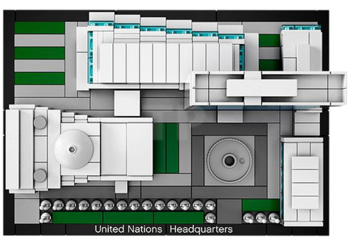 LEGO&reg; 21018 UN-Hauptquartier