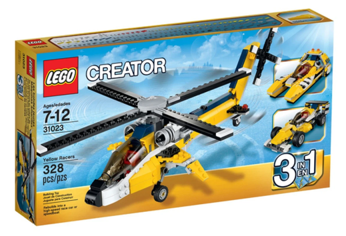 LEGO&reg; 31023 Yellow Racers