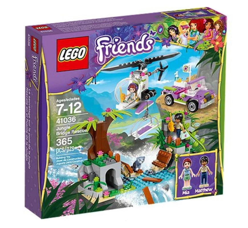LEGO&reg; 41036 Jungle Bridge Rescue
