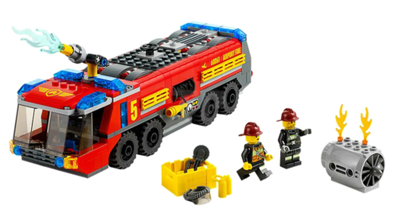LEGO&reg; 60061 Luchthaven brandweerwagen