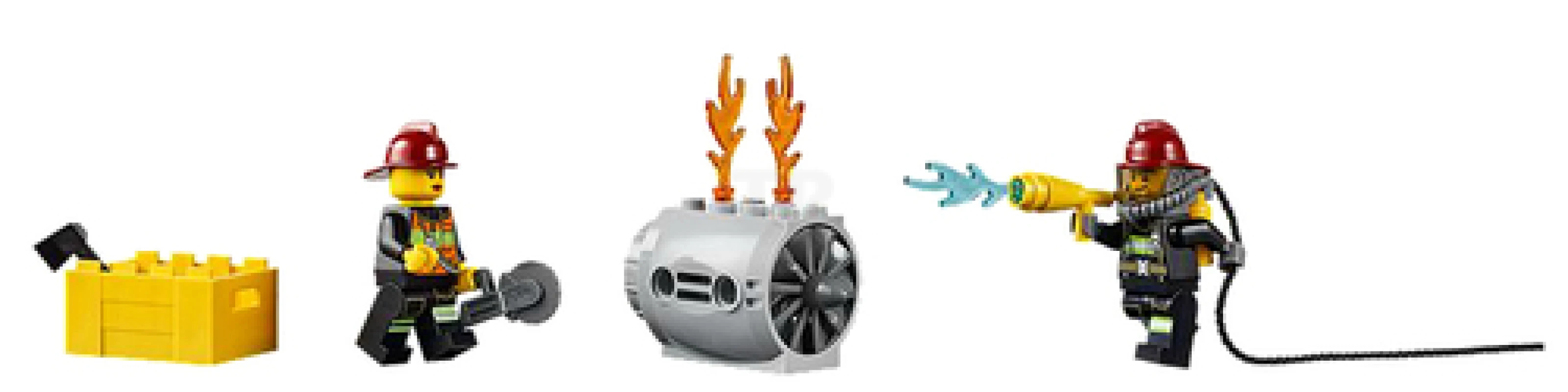 LEGO&reg; 60061 Luchthaven brandweerwagen