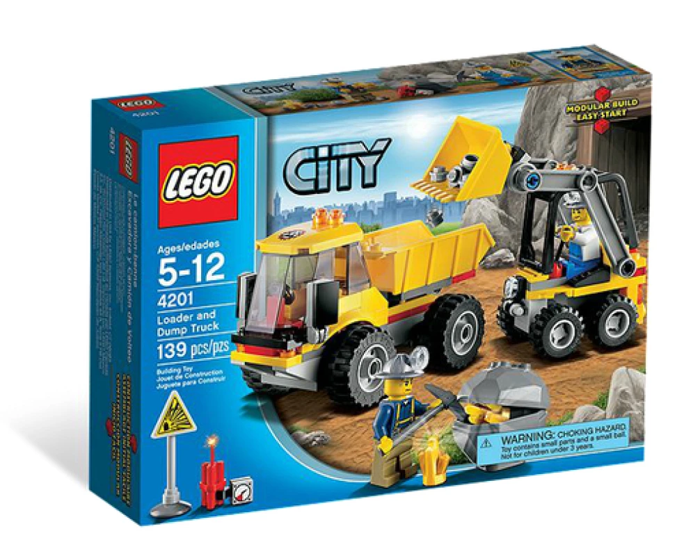 LEGO&reg; 4201 Loader and Tipper
