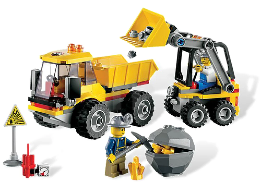 LEGO&reg; 4201 Loader and Tipper