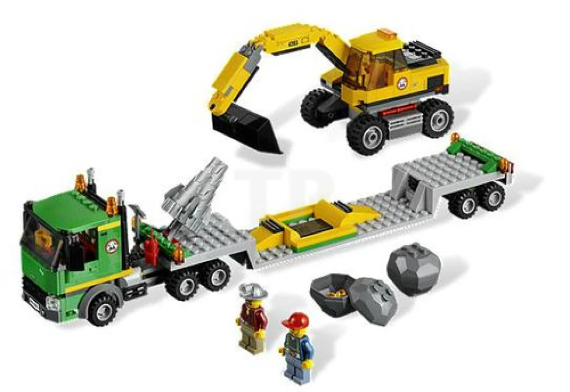LEGO&reg; 4203 Excavator Transport
