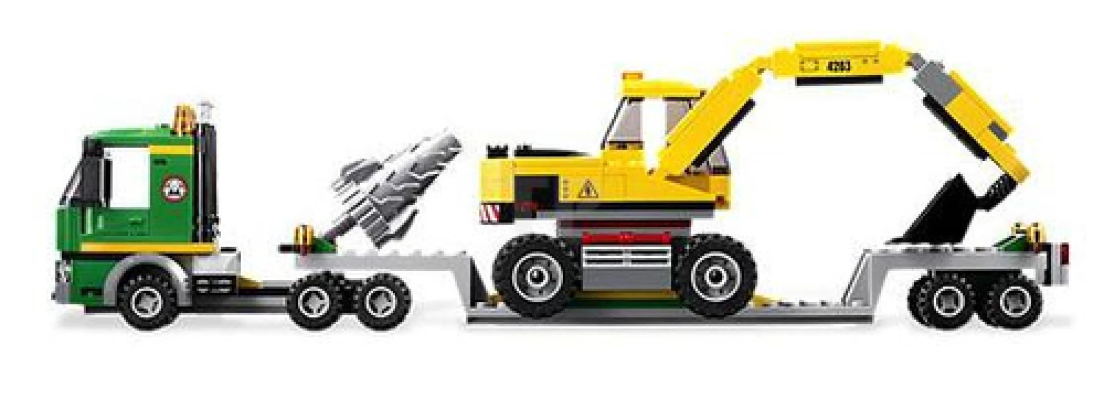 LEGO&reg; 4203 Excavator Transport