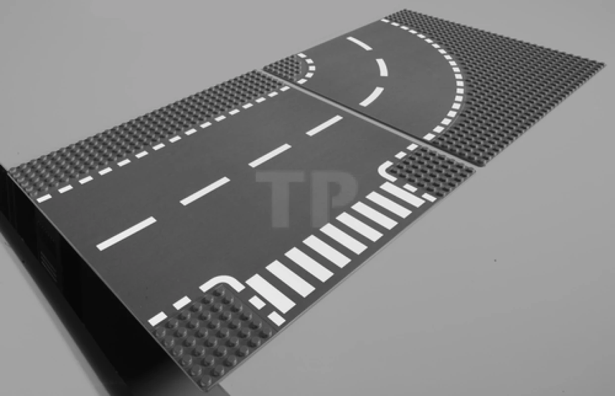 LEGO&reg; 7281 T-kruising en bocht