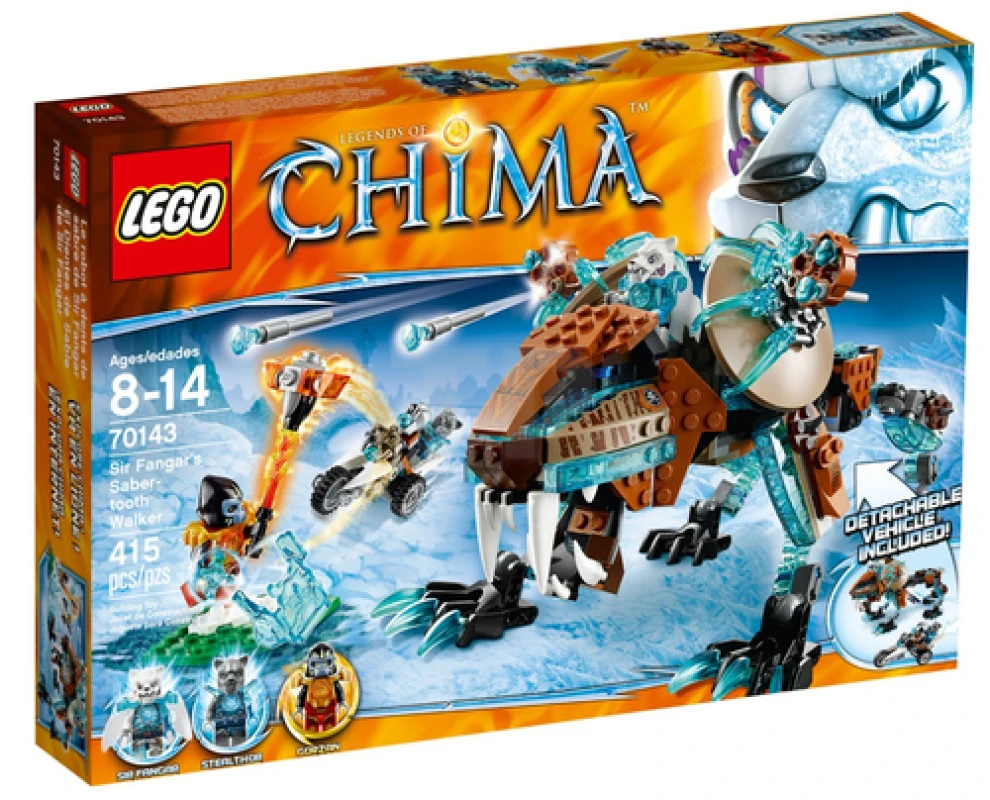 LEGO&reg; 70143 Sir Fangar’s Saber-tooth Walker
